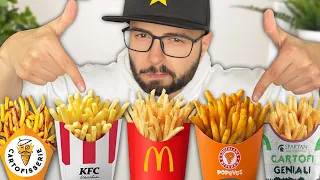 Batalia CARTOFILOR PRAJITI! Ce FAST FOOD ii face CEL MAI BINE?