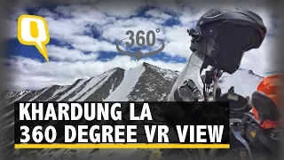 Khardung La 360 Degree VR View: Riding from Leh to K-Top | The Quint