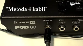 "Krótko i na temat" - "Line 6 POD Go" i metoda 4 kabli | TV Guitar Center
