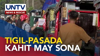 3-araw na tigil-pasada ng grupong Manibela, tuloy sa Lunes