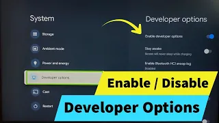 REALME Smart Google TV : How to Enable Developer Options