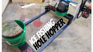 The Hole Hopper (Ice Fishing Mobile Fishing Sled)