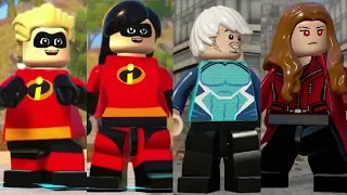 Dash & Violet Vs. Quicksilver & Scarlet Witch in LEGO Videogames