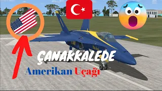 ÇANAKKALE GEÇİLMEZ! Çanakkale semalarında, F18 Savaş Uçağyla Uçuş! #MSFX #Microsoflightsimulator2020