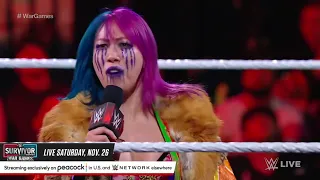 Asuka, Belair and Bliss comes face-to-face with their WarGames opponents: Raw, November 21, 2022