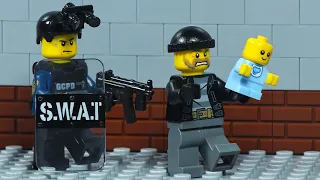 Lego City Swat Top Secret Baby Save