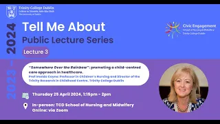 Tell Me About public lecture series  2023/24 - Lecture 3