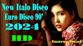 New Italo Disco Euro Disco 90' 2024  -  Instrumental  -  HD