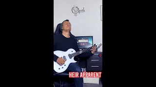 Opeth - Heir Apparent | Syed Ahmed #shorts