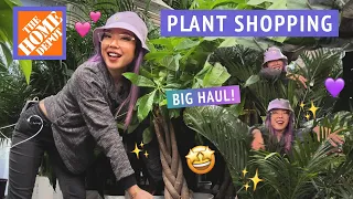 I NEED MORE PLANTS!! 🤪🛒🌴 Let's go house plant shopping at Home Depot