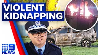 Police on hunt for two men accused of violent kidnapping Sydney man | 9 News Australia