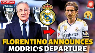 ✅IT’S OFFICIAL! REAL MADRID HAS JUST CONFIRMED THIS BRUTAL NEWS FROM MODRIC! REAL MADRID NEWS