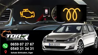 GOLF 7 Problèmes de filtre à particules, vanne EGR et sonde lambda du catalyseur. solution garantie!