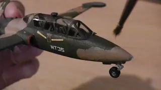 Built kit - Airfix Fouga CM.170 Magister (A03050)