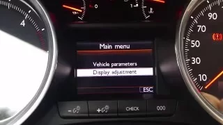 Peugeot 508 color dashboard display