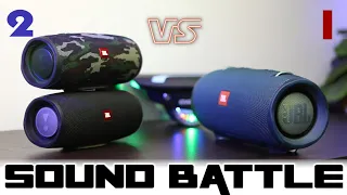 2x JBL Charge 4 vs Xtreme 2 :Sound Battle. The cheaper route is better!