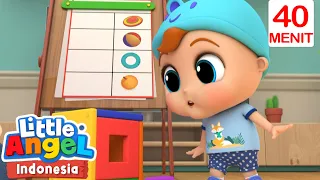 Tebak Bentuk Apakah Ini? | Little Angel | Kartun dan Lagu Anak | Moonbug Kids Indonesia