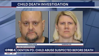 Denton mother, her boyfriend arrested for 7-year-old’s death