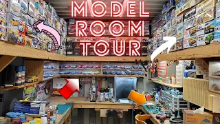 Here's a tour of my model room and some things in it.