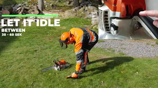 How To Calibrate a Stihl Chainsaw With M-Tronic 3.0