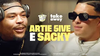 Artie 5ive e Sacky parlano di famiglia, religione, loro origini, quartiere e altro | Take Away ep. 4