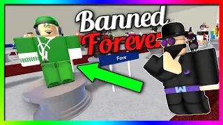 visiting Roblox accounts that are BANNED FOREVER...