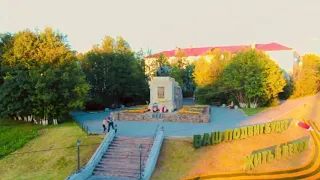 Мурманск. Памятник Воинам 6-й героической комсомольской батареи. Открыт 6 ноября 1959 года