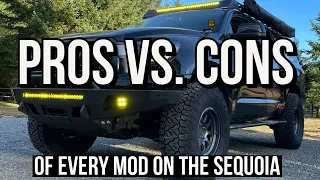 Pros and cons of every mod. Toyota 2nd gen. Sequoia.  (With links)