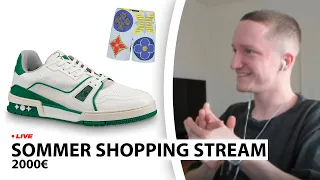 590€ Louis Vuitton Badehose... 🔥 | Shopping Stream