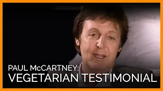 Paul McCartney Discusses His Vegetarian Lifestyle