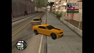 GTA San Andreas hidden Chevrolet Camaro zl1 || GTA cheat codes || GTA5 vs San Andreas Super car