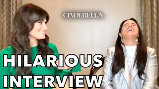 "I Have Made Love To My Own Songs" Camila Cabello and Idina Menzel Hilarious CINDERELLA Interview