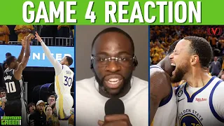 Game 4 reaction: Warriors beat Kings, Steph's "timeout," Barnes miss at buzzer | Draymond Green Show