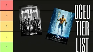 DCEU  MOIVE TIER LIST