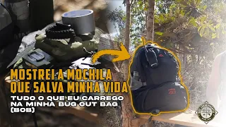 Como eu montei minha mochila de sobrevivência BOB - Preparação