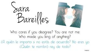 Sara Bareilles - King Of Anything