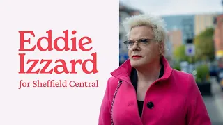 EDDIE IZZARD LAUNCHES OFFICIAL CAMPAIGN