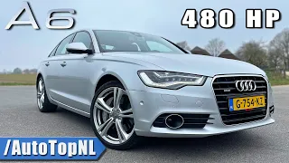 Audi A6 3.0 TFSI 480HP | SUPERCHARGER UPGRADE | 288KM/H REVIEW on Autobahn by AutoTopNL