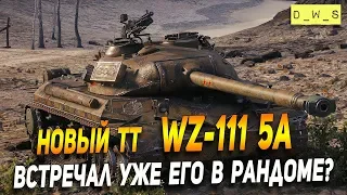 WZ-111 5A - встречал уже его в рандоме в Wot Blitz | D_W_S