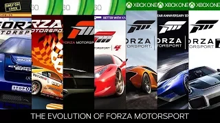 The Evolution of Forza Motorsport Gameplay 1 to 7 2005 to 2017 4K