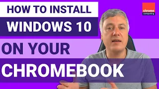 How to install Microsoft Windows 10 on a Chromebook and keep ChromeOS as the main Operating System