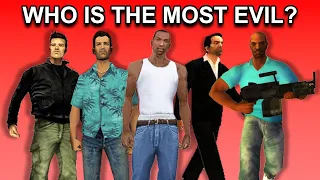 Which GTA Protagonist was the MOST EVIL? (Ranking GTA Characters)