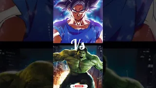 Goku vs Avengers (who will win) #shorts