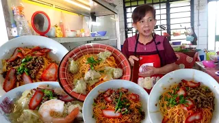 Taste Of Sarawak || The Orders Are Non-Stop,Kolo Mee From This Aunt Is Different From The Others