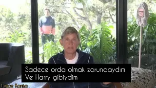 Ellen Show/ Ellen Harry Styles'in "Watermelon Sugar" şarkısının klibinde/ Türkçe çeviri