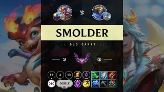 Smolder ADC vs Ezreal - KR Master Patch 14.10