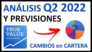 🟢 True Value Investments : REPASO Q2 de 2022 y perspectivas 2022 | ► 1 Nueva INVERSIÓN