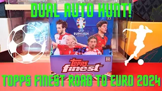 Topps Finest Road to EURO 2024 Hobby Box Review
