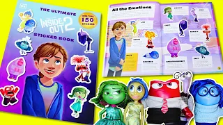 Disney PIXAR Inside Out 2 Sticker Book with New Movie Characters