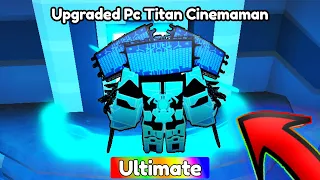 GET IT!!🔥 999% *INSANE* LUCKY!🍀NEW UPGRADED MAX PC CINEMAMAN!🤯🔥- Toilet Tower Defense | Roblox